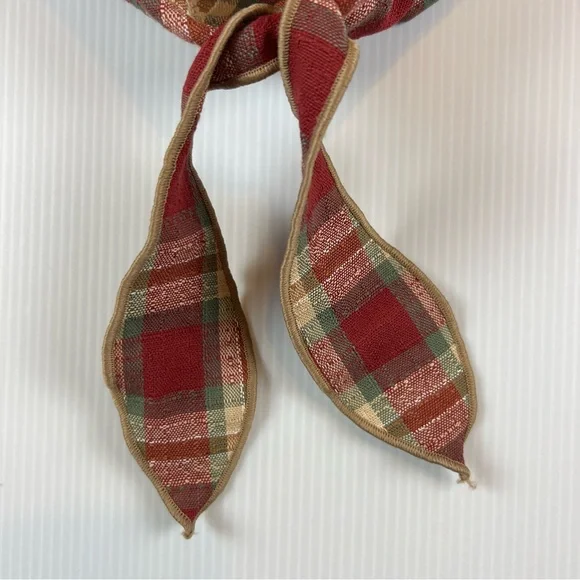 Longaberger Orchard Park Plaid 2001 Large Easter Basket Liner - Picture 7 of 12